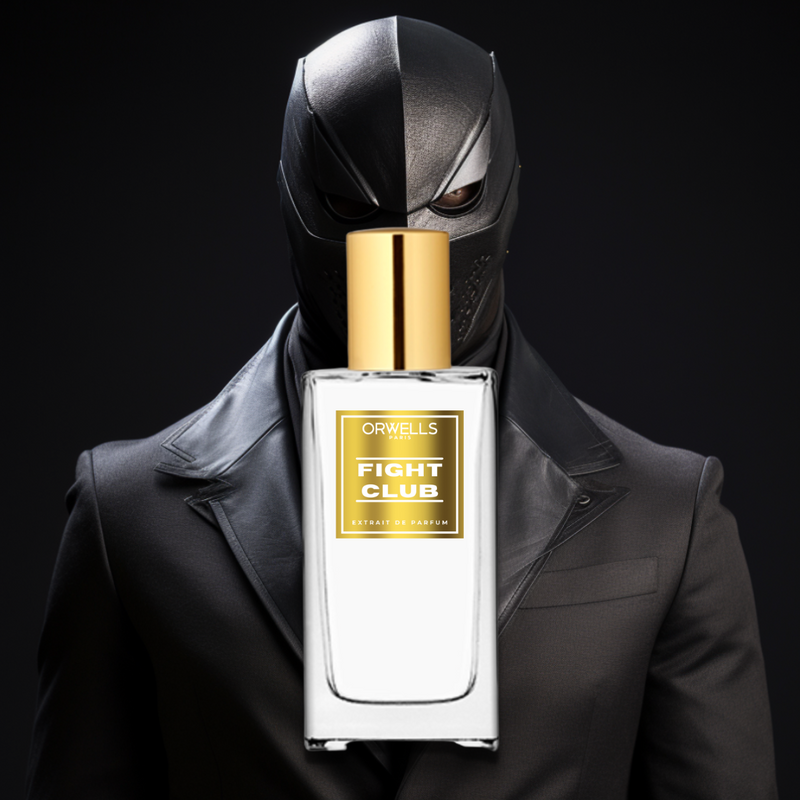 flacon de parfum black phantom fantom, fight club, orwells, batman dupe kilian